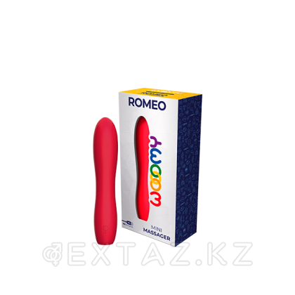Мини вибратор Romeo от WOOOMY (13,8*2,8 см.) от sex shop Extaz фото 3