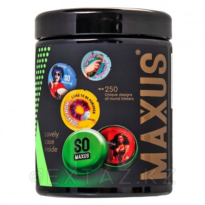 Презервативы гладкие, тонкие и с текстурой MAXUS Mixed X-Edition, микс 3 видов, 12 шт. от sex shop Extaz фото 3
