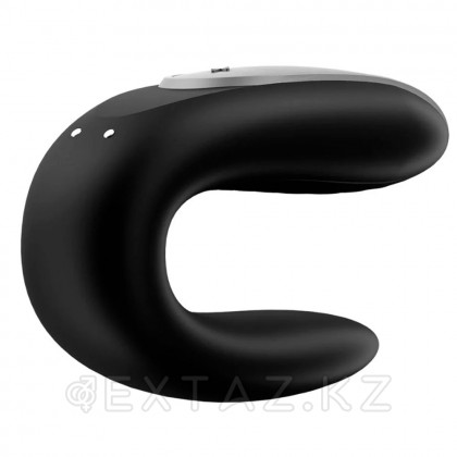 Смарт вибратор для пар Satisfyer Double Fun Connect App, черный от sex shop Extaz фото 6