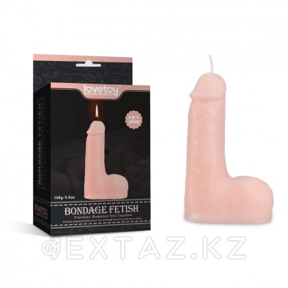 Свеча Bondage Fetish телесный цвет (низкотемпературная) от sex shop Extaz