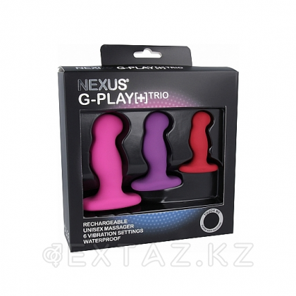 NEXUS G-play Trio Набор массажеров простаты, с вибрацией 3 цвета  от sex shop Extaz фото 3
