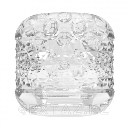 Мастурбатор с текстурированным каналом Cole прозрачный от sex shop Extaz фото 3