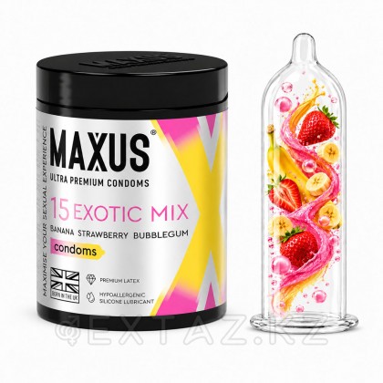 Презервативы ароматизированные MAXUS Exotic Mix 15шт. от sex shop Extaz
