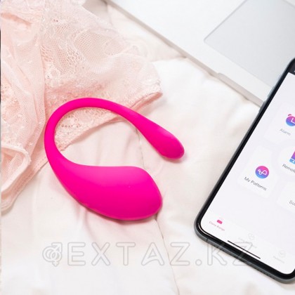 Виброяйцо для пар Lovense Lush-3, с приложением  от sex shop Extaz фото 10