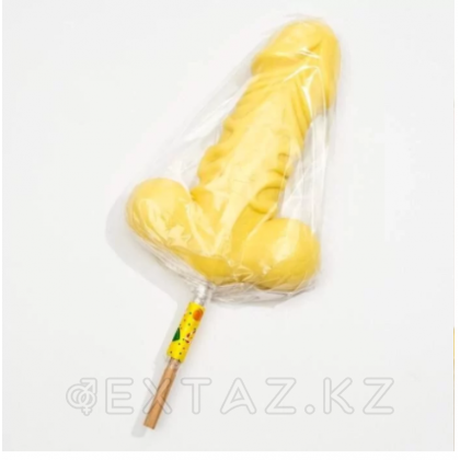 Карамель на палочке «Влечение», жёлтый, 140 г от sex shop Extaz фото 3