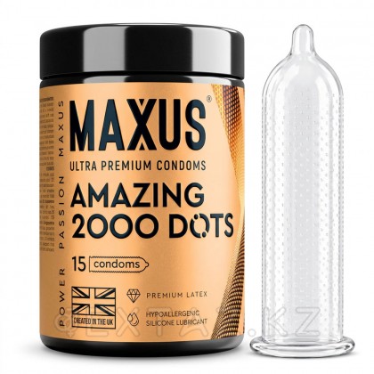 Презервативы MAXUS Amazing, точечные, 15 шт от sex shop Extaz