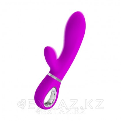 Вибратор со стимулятором клитора Pretty Love Thomas, фиолетовый от sex shop Extaz