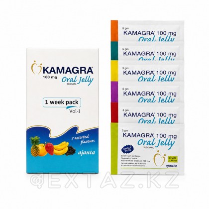 Камагра-сироп, упаковка на неделю - 7 разных вкусов от sex shop Extaz