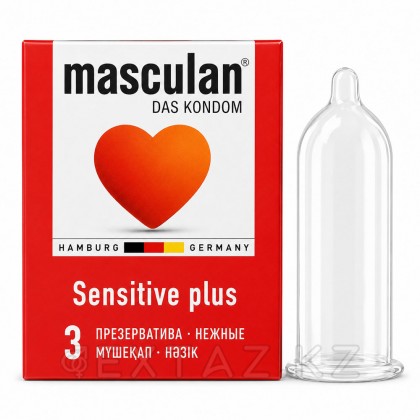 Презерватив Masculan Sensitive Plus № 3 (Нежные) от sex shop Extaz