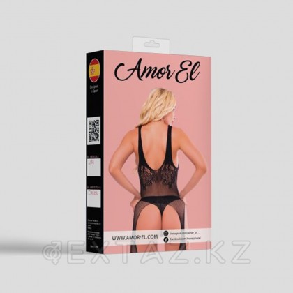 Кетсьюит (боди-комбинезон) Blanca S/L черный от sex shop Extaz фото 3