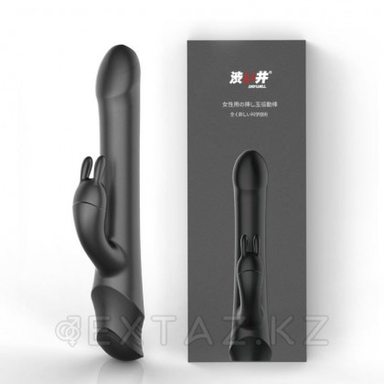 Вибратор, ротатор, пульсатор - DryWell Rabbit Vibrator, чёрный от sex shop Extaz фото 9