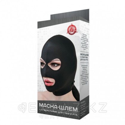 Маска шлем с отверстиями для глаз и рта от sex shop Extaz фото 2