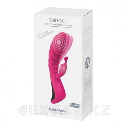 Вибратор-кролик Trigger розовый Adrien Lastic (20.7 *4 см.) от sex shop Extaz фото 4