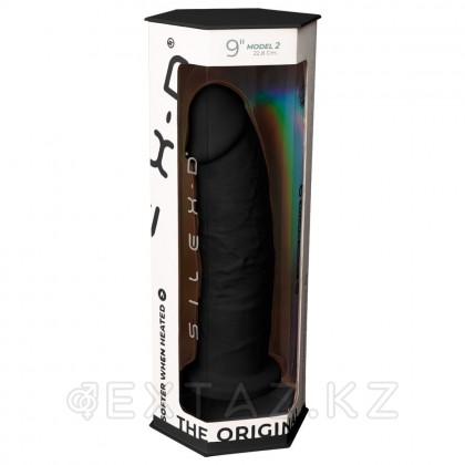 Фаллоимитатор с двойной плотностью Model 2 от SILEXD черный (22,8*5,4 см) от sex shop Extaz фото 7