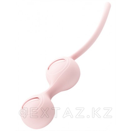 Вагинальные шарики со смещенным центром тяжести (бледно розовый) от sex shop Extaz фото 6