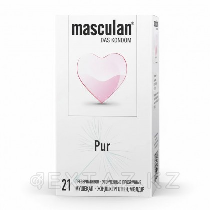 Презерватив Masculan Pur (утонченные прозрачные) 21 шт. от sex shop Extaz