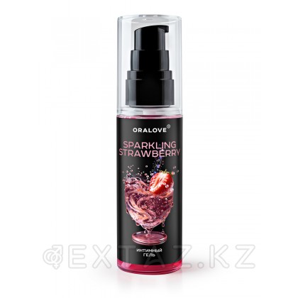 Интимный гель Клубничное шампанское Oralove 60 г от sex shop Extaz