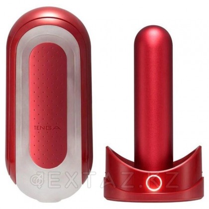 TENGA Мастурбатор с подогревом Flip Zero Red Warming от sex shop Extaz