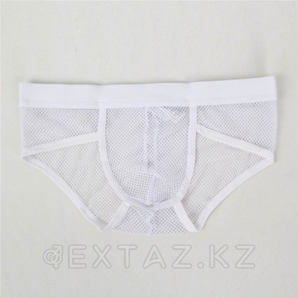 Плавки мужские белые  в сетку (размер S) от sex shop Extaz фото 5