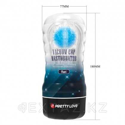 Мужской мастурбатор Planet  с внутренним стимулятором, синий от sex shop Extaz фото 7