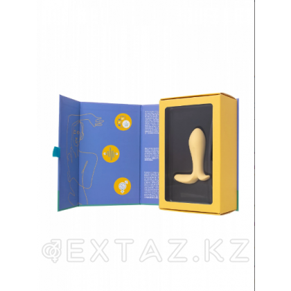 Анальный виброплаг Satisfyer Intensity Plug желтый (Connect App) от sex shop Extaz фото 5