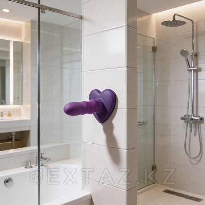 Нереалистичный дилдо Unicorn Mini Purple (12,5*3,5 см) от sex shop Extaz фото 6
