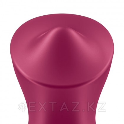 Стимулятор клитора Satisfyer Exciterrr Rolling Lay-on розово-красный  от sex shop Extaz фото 4