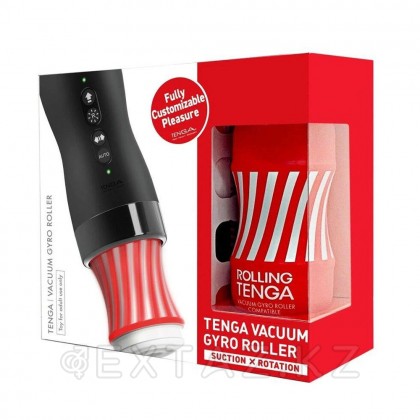 Набор Tenga Vacuum Gyro Roller: Мастурбатор и устройство для вращения и создания вакуума от sex shop Extaz фото 2