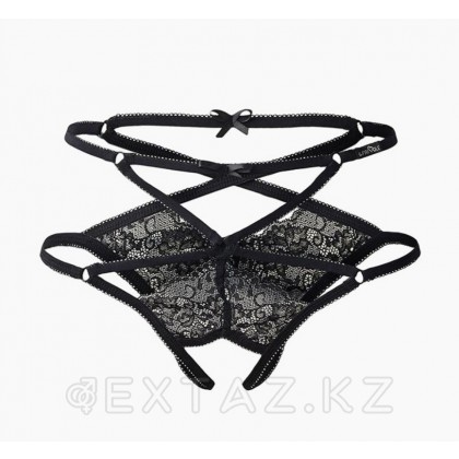 Трусики с доступом Le Frivole Easy to love, стреп-ленты, S-M, 42-44 от sex shop Extaz фото 3
