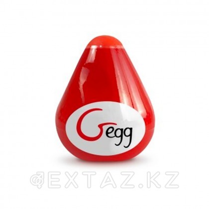 Gvibe Gegg Red - мастурбатор яйцо, 6.5х5 см (красный) от sex shop Extaz