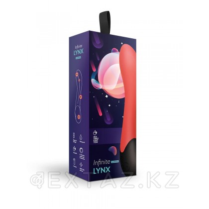 Нагреваемый G вибратор Lynx, цвет алый (INFINITE collection) от sex shop Extaz фото 3