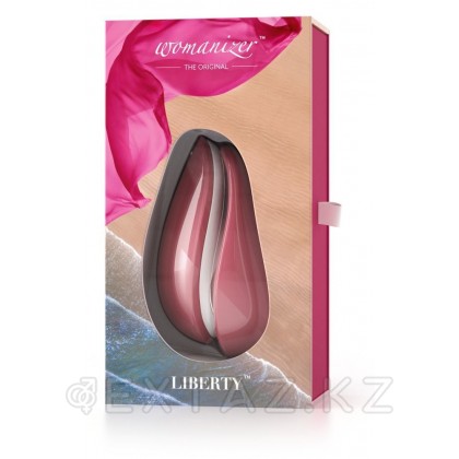 Бесконтактный клиторальный стимулятор Womanizer Liberty розовый от sex shop Extaz