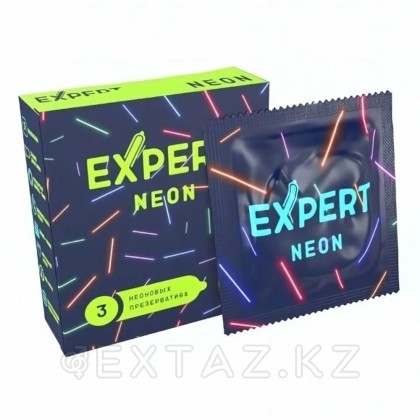 Презервативы EXPERT Neon  3 шт. (светящиеся) от sex shop Extaz