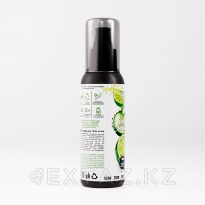 Лубрикант для орального секса SGAN Sensual со вкусом Лайм огурец, 100 мл от sex shop Extaz фото 9