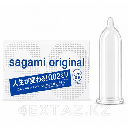 Презервативы SAGAMI Original 002, Quick _ j, полиуретановые, 5 шт от sex shop Extaz