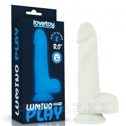 Фаллоимитатор Lumino Play светящийся в темноте (15*4,3 см) от sex shop Extaz