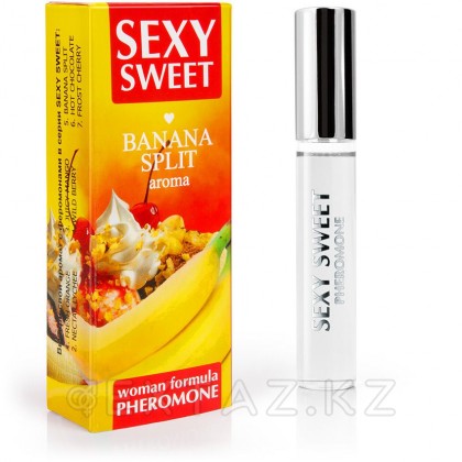 Парфюмированное средство для тела SEXY SWEET BANANA SPLIT с феромонами, 10 мл от sex shop Extaz