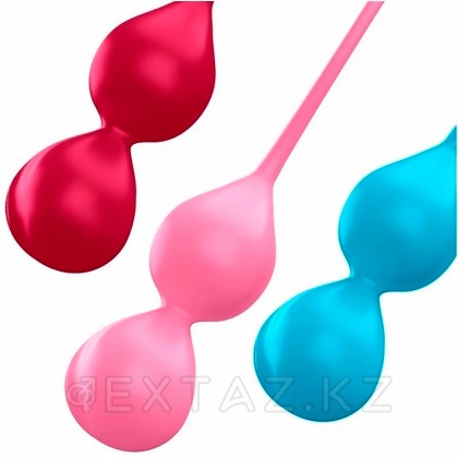 Вагинальные шарики Satisfyer V Balls (набор из 3шт.) от sex shop Extaz фото 2