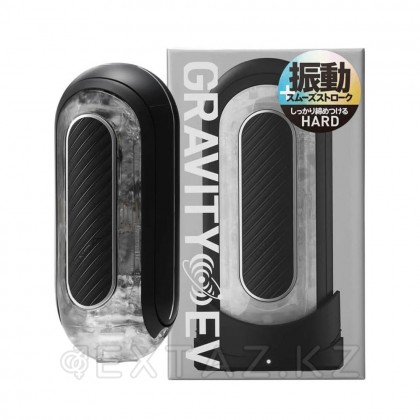 Мастурбатор Tenga Flip Zero Gravity с вибрацией, черный от sex shop Extaz