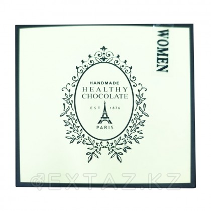 Возбуждающий шоколад Healthy chocolate Paris для женщин (10 шт.) от sex shop Extaz