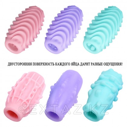 Набор двухсторонних мастурбаторов Fantastic Egg Hard Boiled Pretty Love, 15 шт.  от sex shop Extaz фото 2