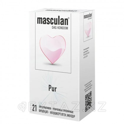Презерватив Masculan Pur (утонченные прозрачные) 21 шт. от sex shop Extaz фото 2