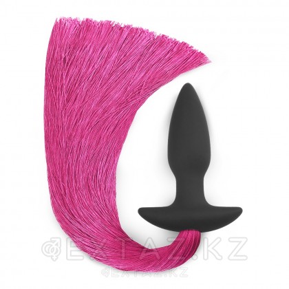 Анальная пробка с хвостом Pony Tail Red от sex shop Extaz