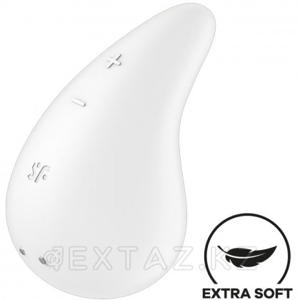 Клиторальный мини-вибратор Satisfyer Dew Drop белый от sex shop Extaz фото 2