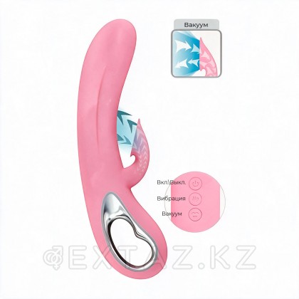 Вибратор Romance Massage с клиторальной стимуляцией, розовый от sex shop Extaz фото 2