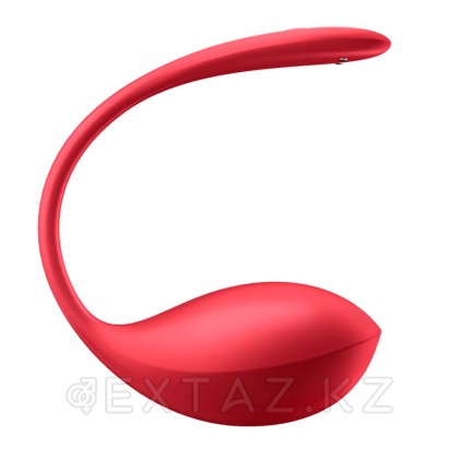 Виброяйцо Satisfyer Shiny Petal красный (Connect App) от sex shop Extaz