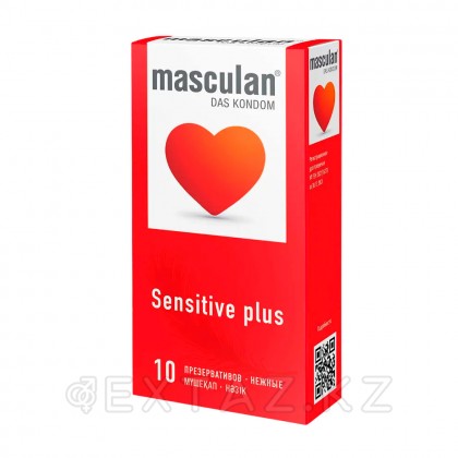 Презерватив Masculan Sensitive Plus № 10 (Нежные) от sex shop Extaz