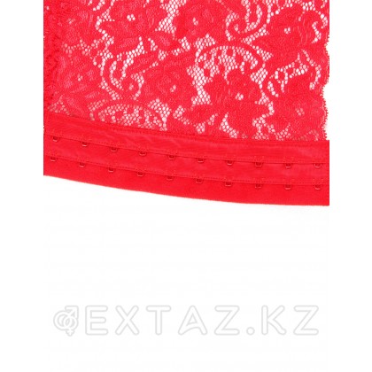 Пояс для чулок на высокой посадке Red Sexy Lace (3XL) от sex shop Extaz фото 4