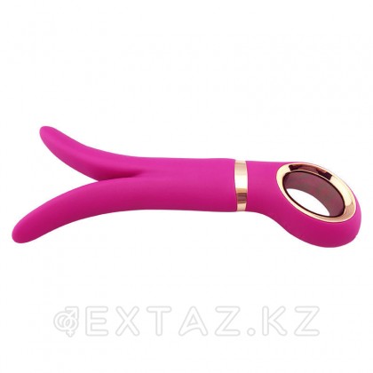 Анатомический вибромассажер Lealso NATALI 24 см (розовый) от sex shop Extaz фото 7