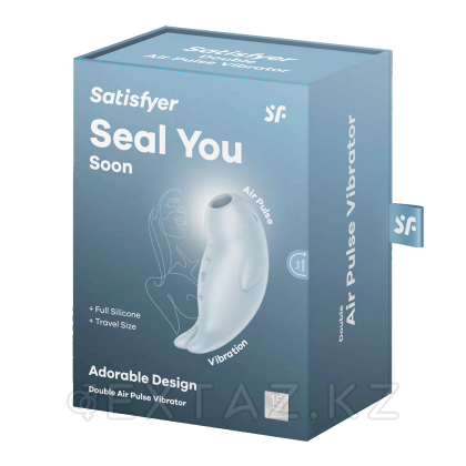 Клиторальный стимулятор Satisfyer Seal you soon (воздушная стимуляция + вибрация) от sex shop Extaz фото 6